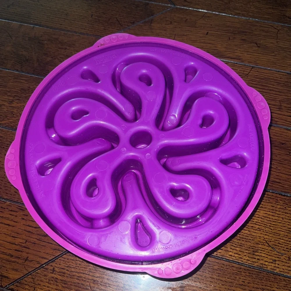 Outward Hound Purple Dog Bowl